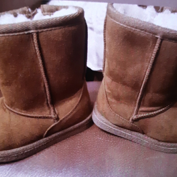 NORDSTROM RACK KIDS BOOTS CHESTNUT SIZE 7 - Picture 7 of 8